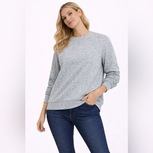 REITMANS HYBA Gray Brushed Sweatshirt Top